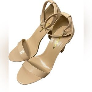 MUST BUNDLE 
New Heels Charm size 8.5 nude‎ patent leather shoes